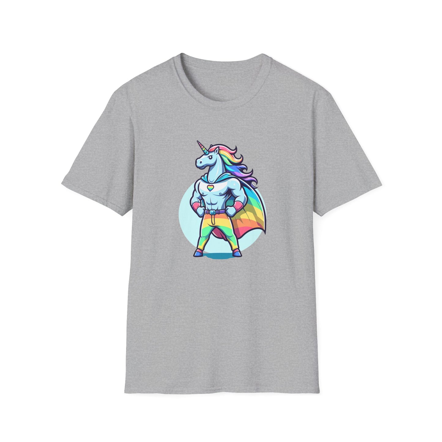 Dad Unicorn Superhero T-Shirt - Psychonaut Swag