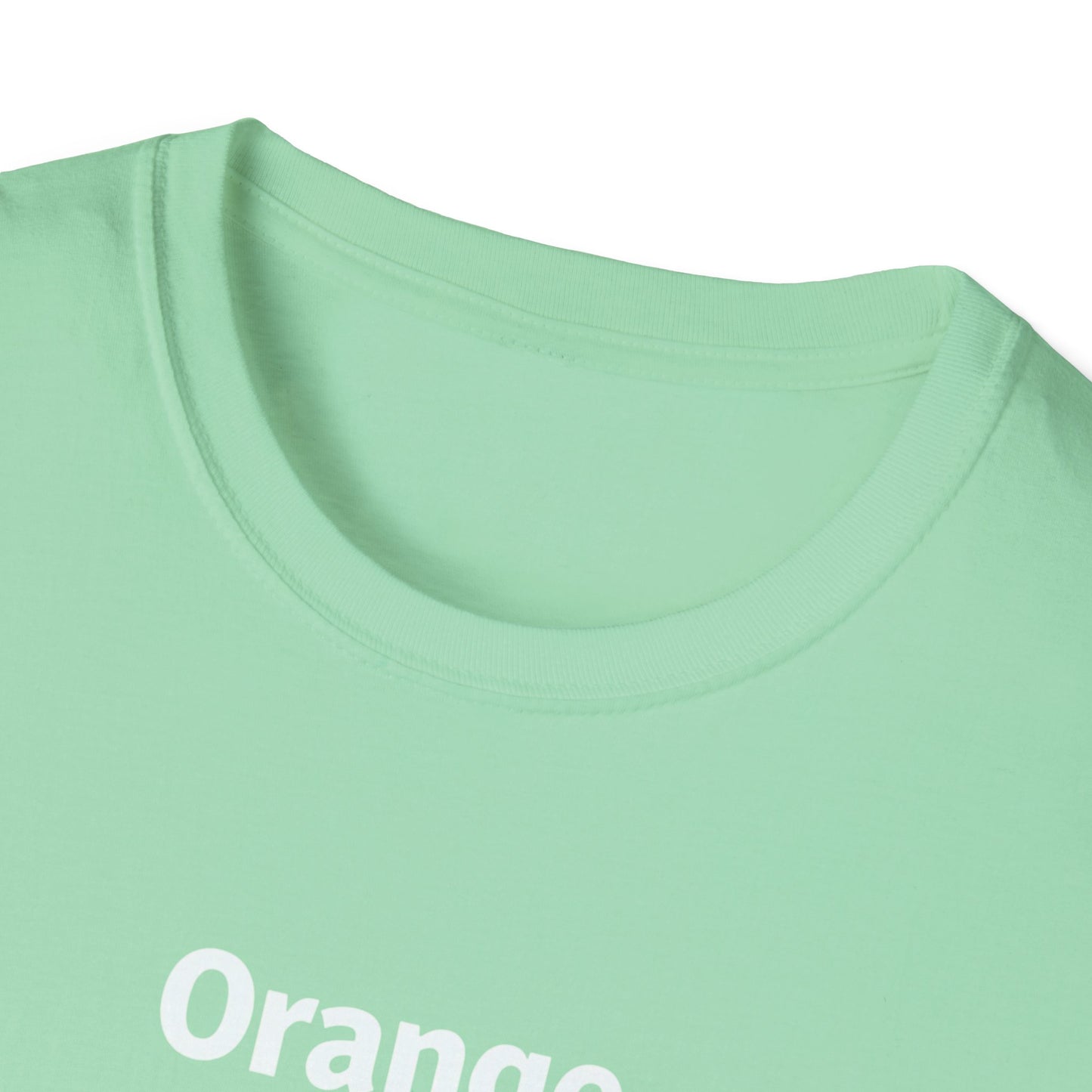 Grateful Orange T-Shirt, Unisex Casual Wear, Thanksgiving Shirt, Fall Vibes Tee, Gift for Friends, Comfortable Everyday Apparel - Psychonaut Swag