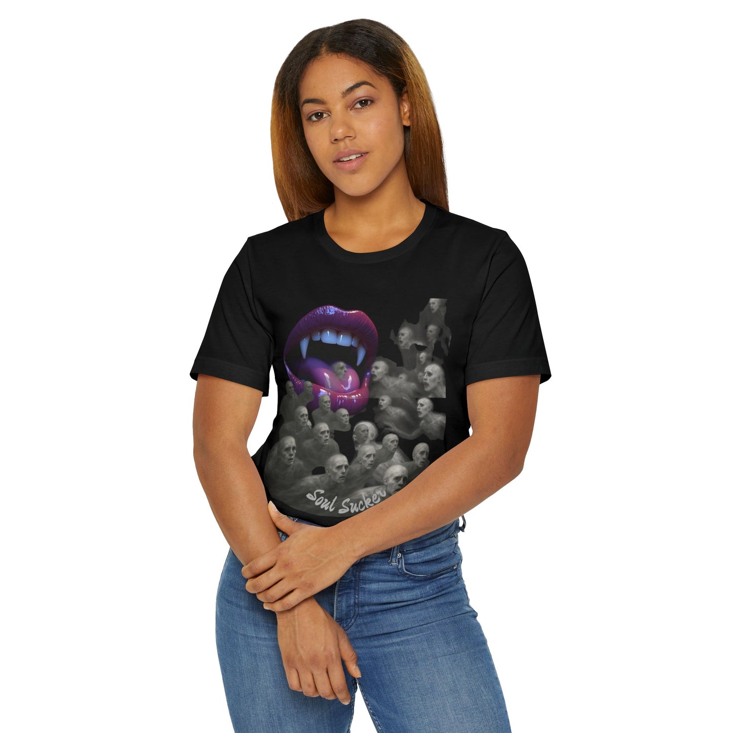 Soul Sucker, Unisex Jersey T-Shirt - Psychonaut Swag