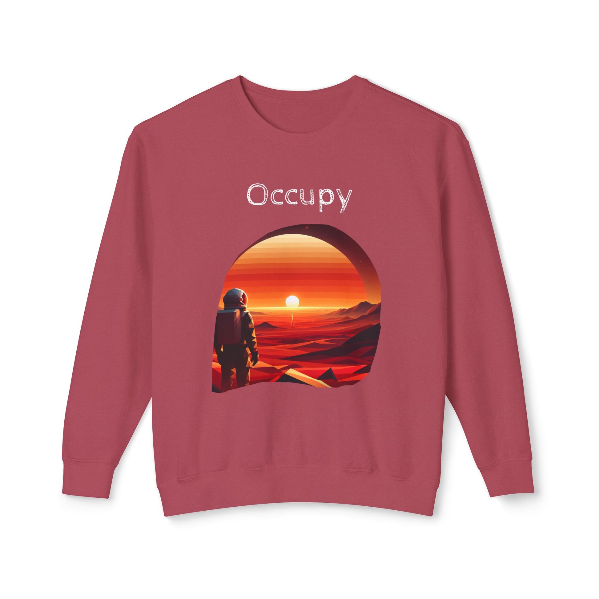 Observer wants to occupy, Lightweight Sweatshirt - Psychonaut Swag