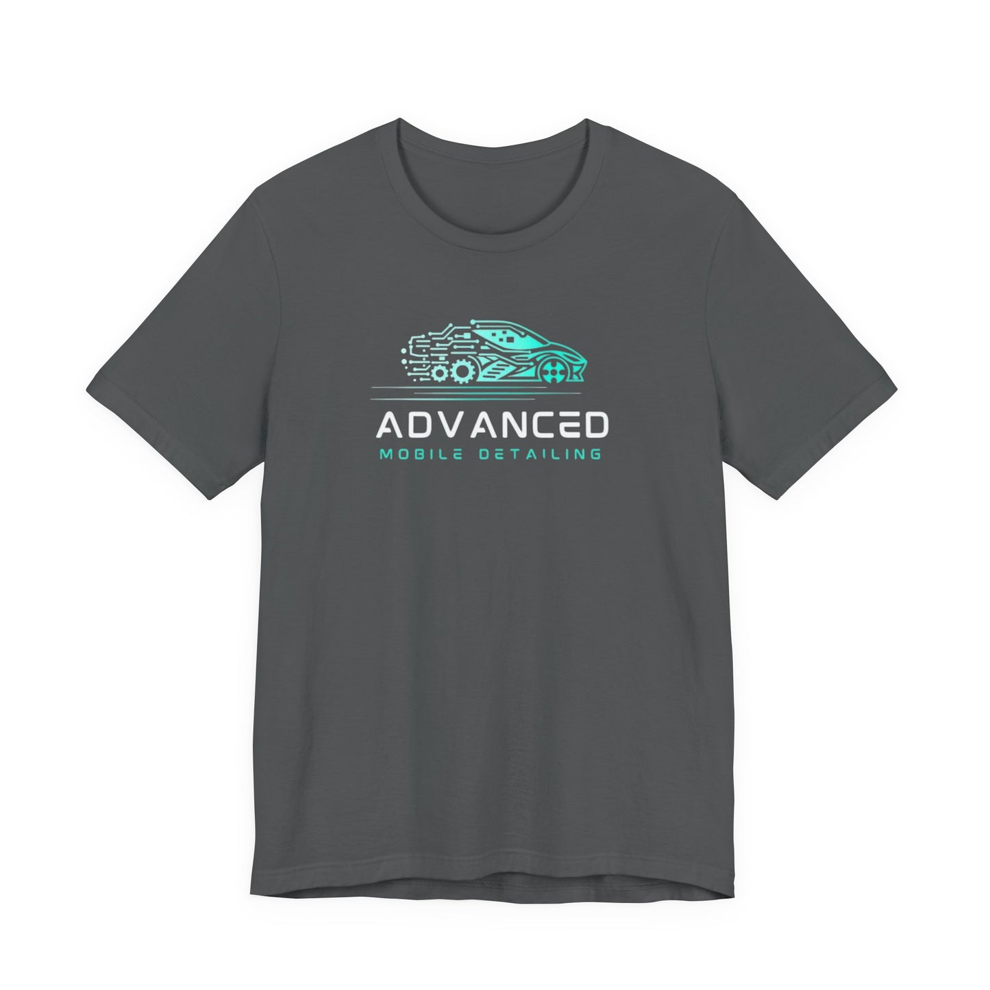 Advanced Mobile Detailing, Super soft style, Unisex Tee, Car Enthusiast Shirt, Automotive Gift, Stylish Car Wash Tee, Perfect for Mechanics, Birthday or Holiday Gift