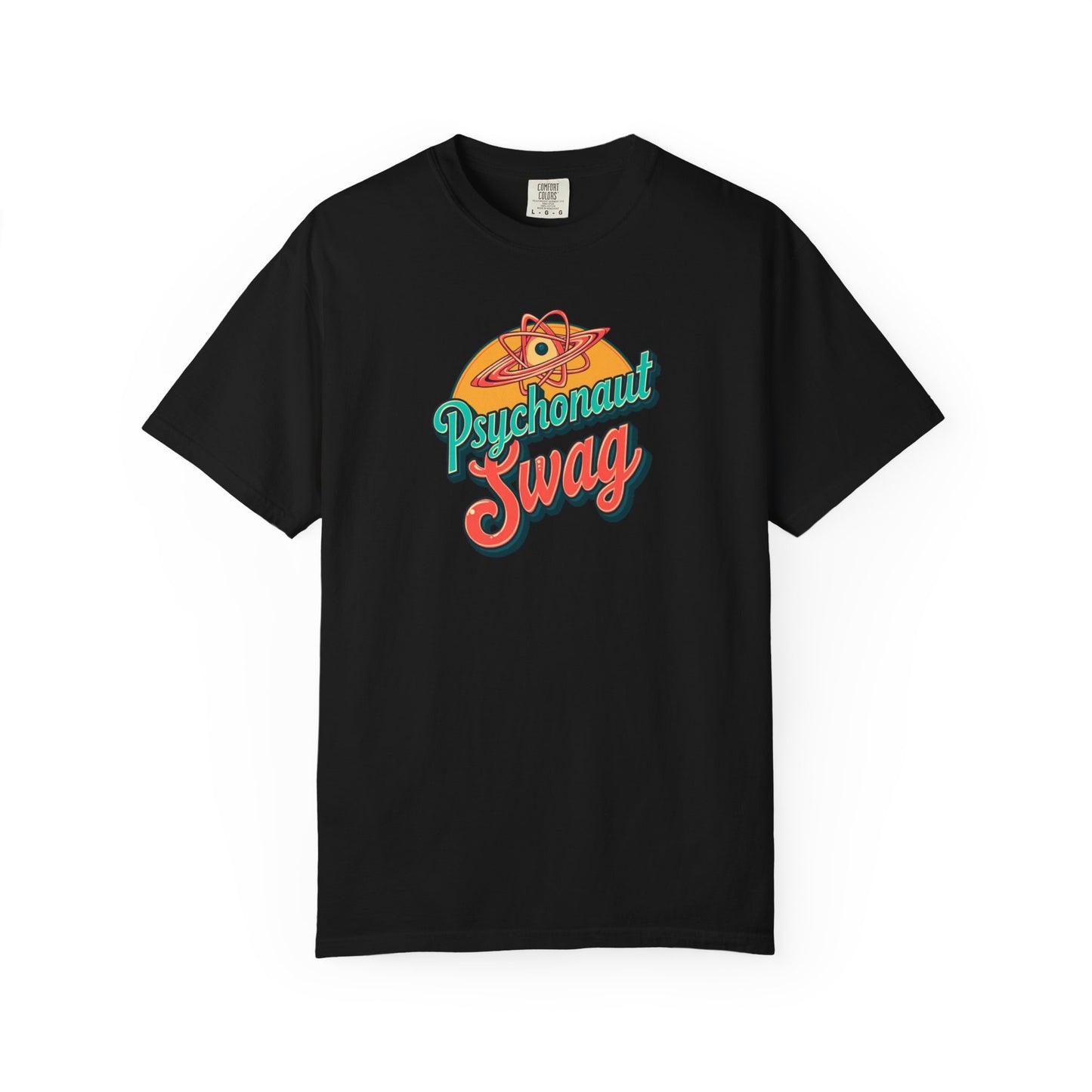 Psychonaut Swag, Atom tee shirt, Psychedelic T-Shirt | Retro Psychonaut Swag Tee | Unique Gift for Festival Lovers, Casual Wear, Art Enthusiasts, Unisex Apparel - Psychonaut Swag