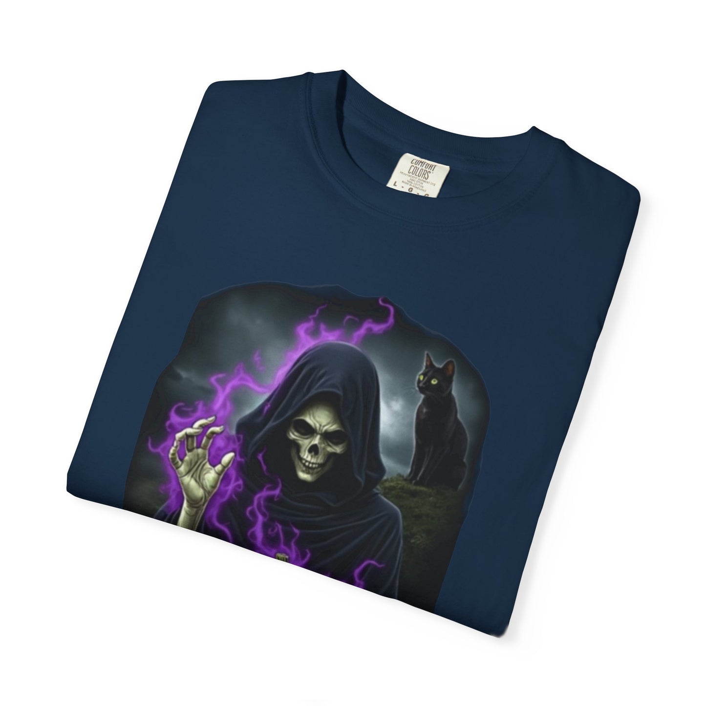 Spooky Halloween T-Shirt, Unisex Garment-Dyed Tee, Trick or Treat Shirt, Fall Fashion, Halloween Costume, Gift for Halloween Lovers