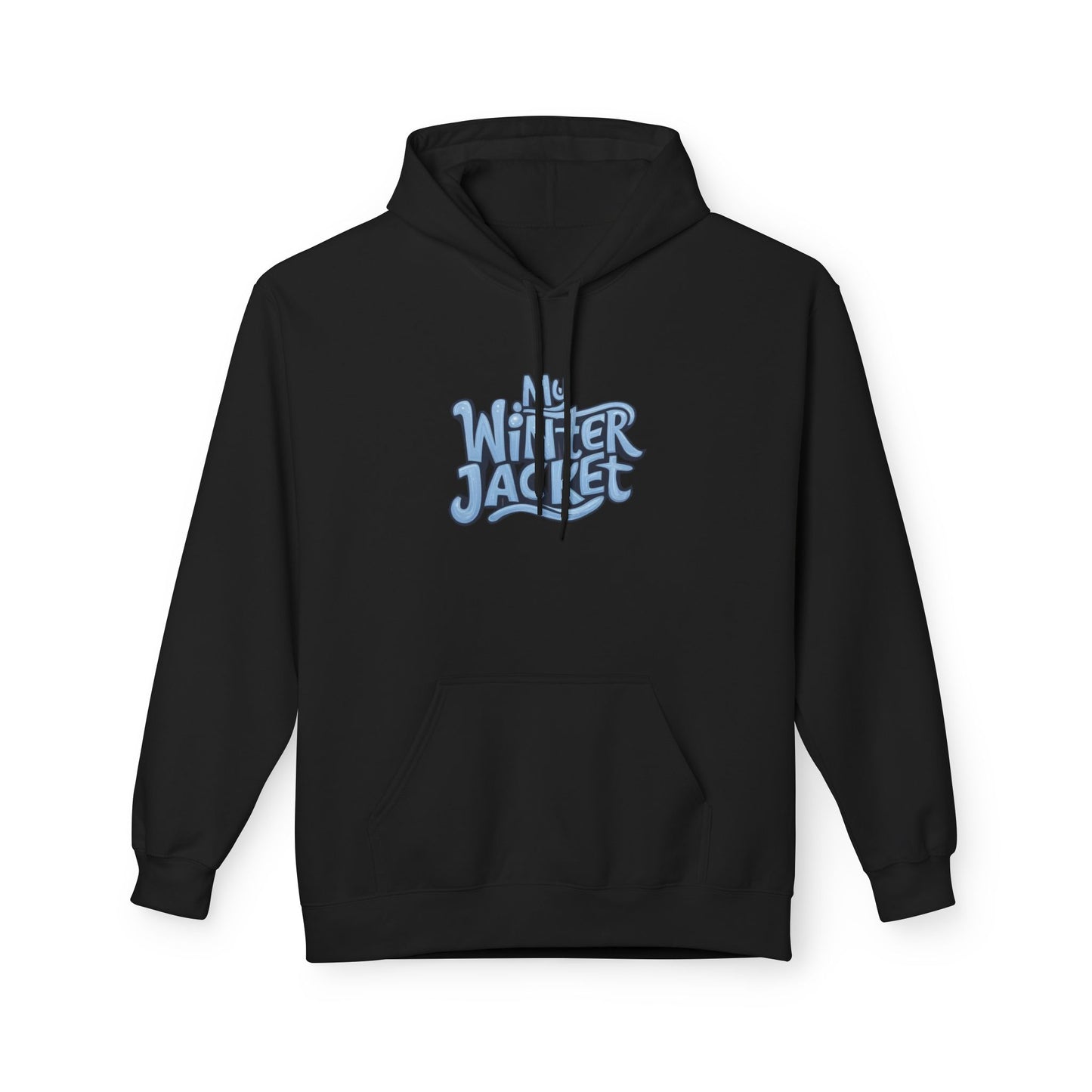 My Winter Jacket, Unisex Midweight Softstyle Fleece Hoodie - Psychonaut Swag