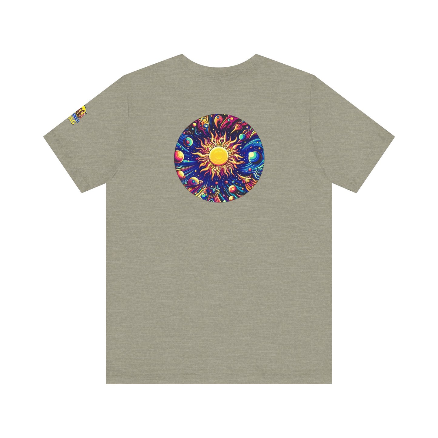 Psychonaut Staple solar system, Unisex Jersey Short Sleeve Tee - Psychonaut Swag
