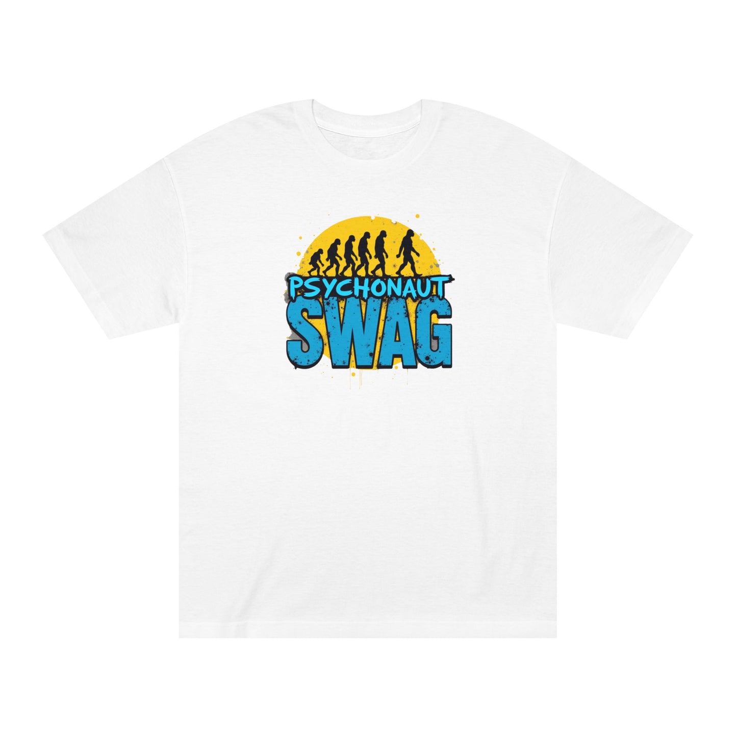 Psycho Swag Unisex Classic Tee - Trendy Graphic T-Shirt for Gamers & Psychonauts, Quirky Gift, Casual Wear, Unique Fashion - Psychonaut Swag