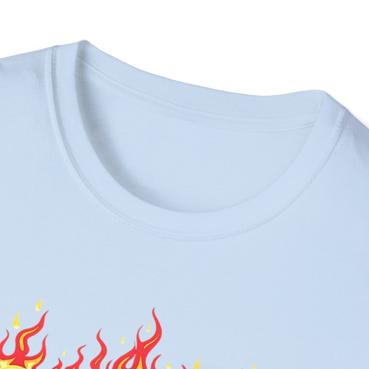 Hot Chick, Flame T-Shirt, Trendy Graphic Tee, Chica Caliente Shirt, Gift for Her, Summer Fashion, Casual Style - Psychonaut Swag