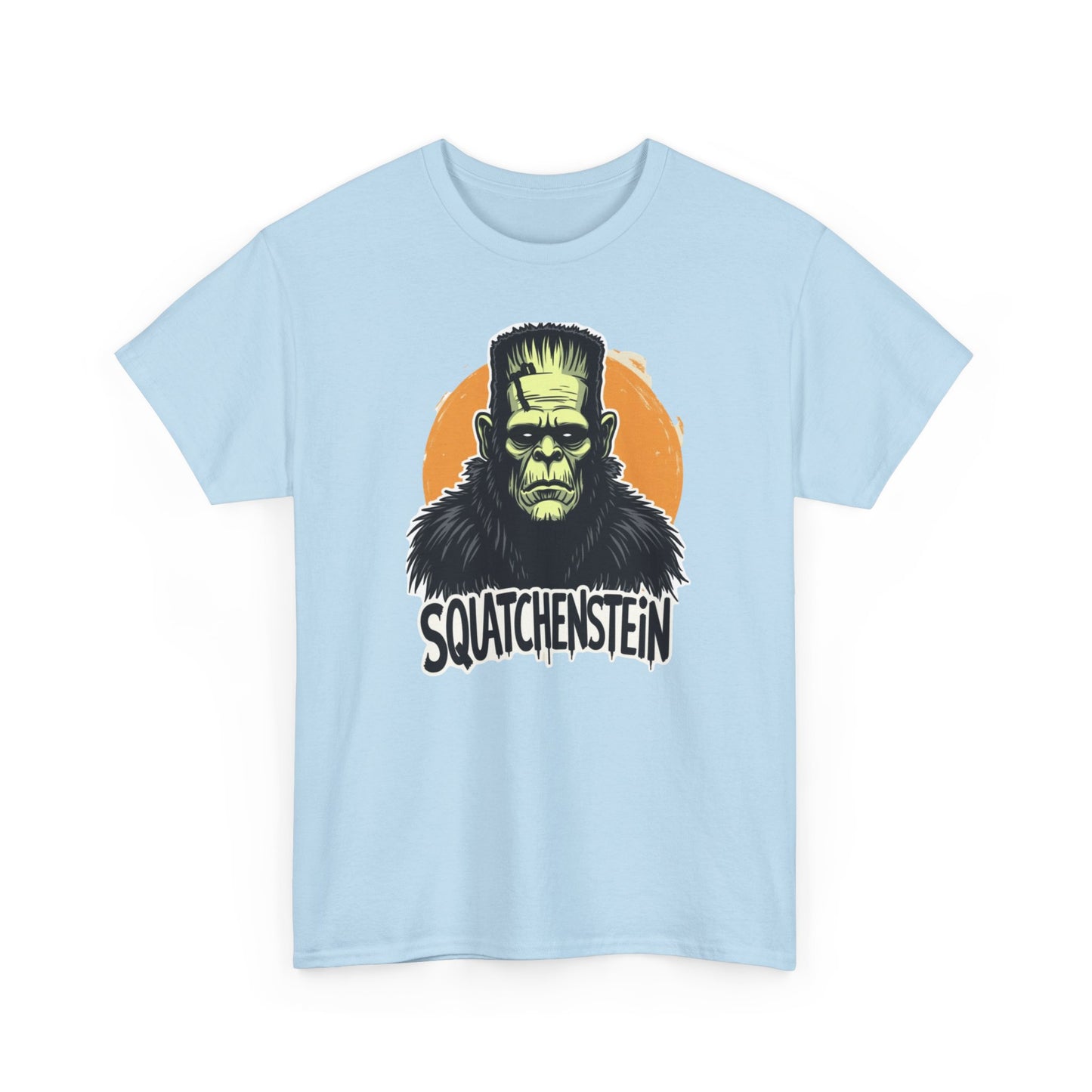 Sasquatch Halloween Tee, Funny Graphic Shirt, Unisex Costume T-Shirt, Retro Monster Apparel, Unique Gift for Halloween