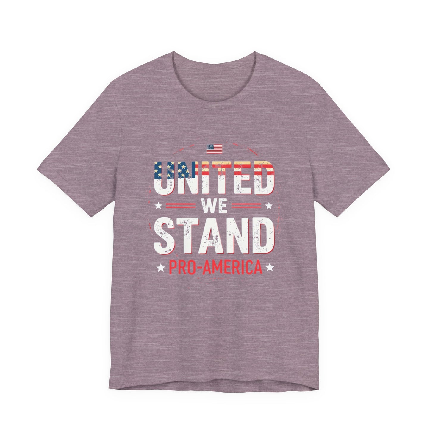 United We Stand Pro-America Unisex Tee - Casual Patriotic Shirt - Psychonaut Swag