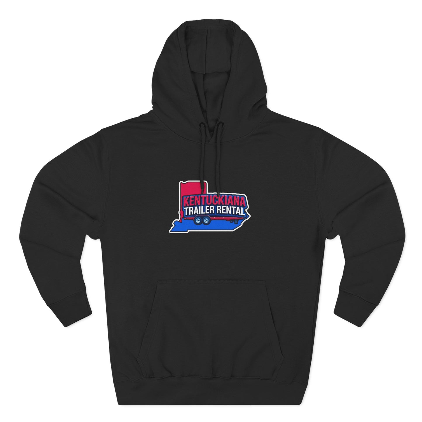 Kentuckiana Trailer Rental Hoodie | Cozy Casual Wear, Perfect for Road Trips, Gift for Outdoor Enthusiasts, Iconic Travel Style