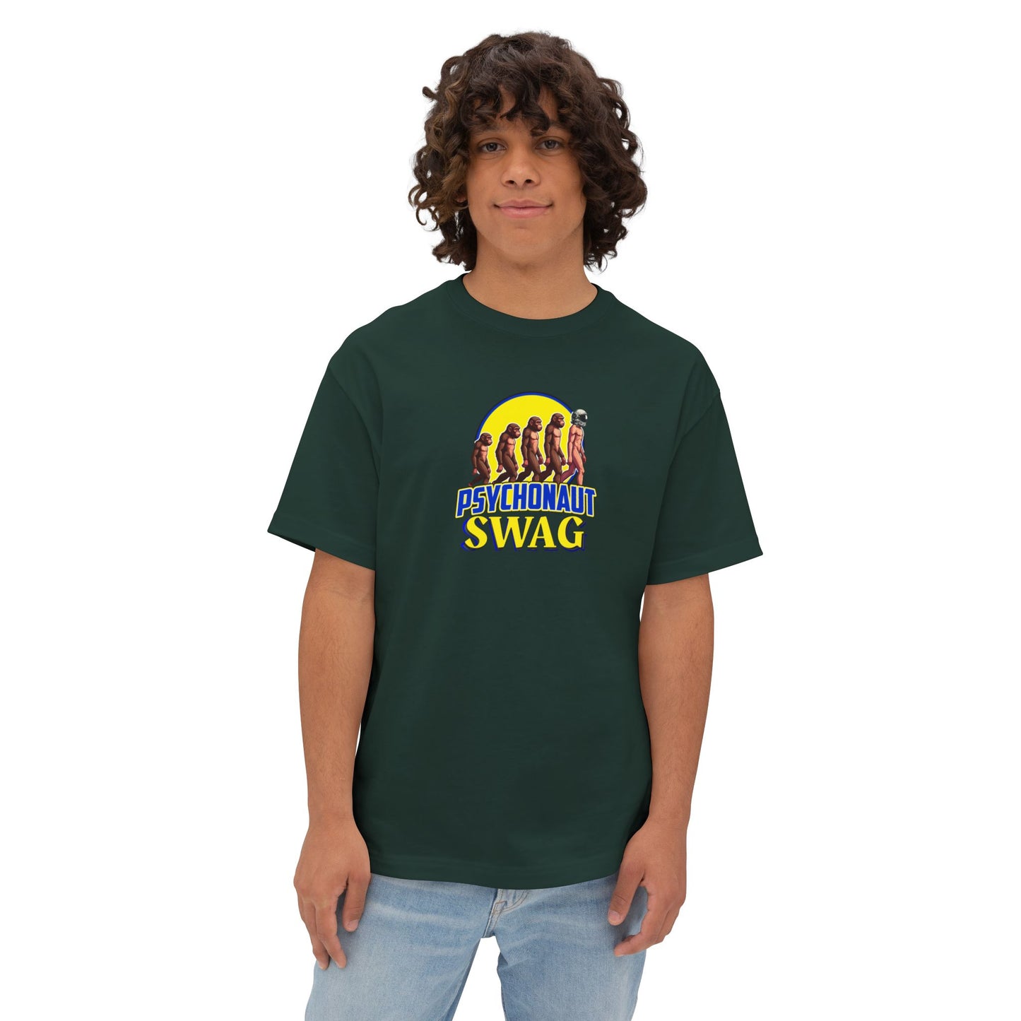 Psychonaut swag, small biz, Boxy Tee, Oversized Tee, Unisex T-Shirt, Casual Wear, Gift for Gamers, Streetwear Fashion, Summer Style
