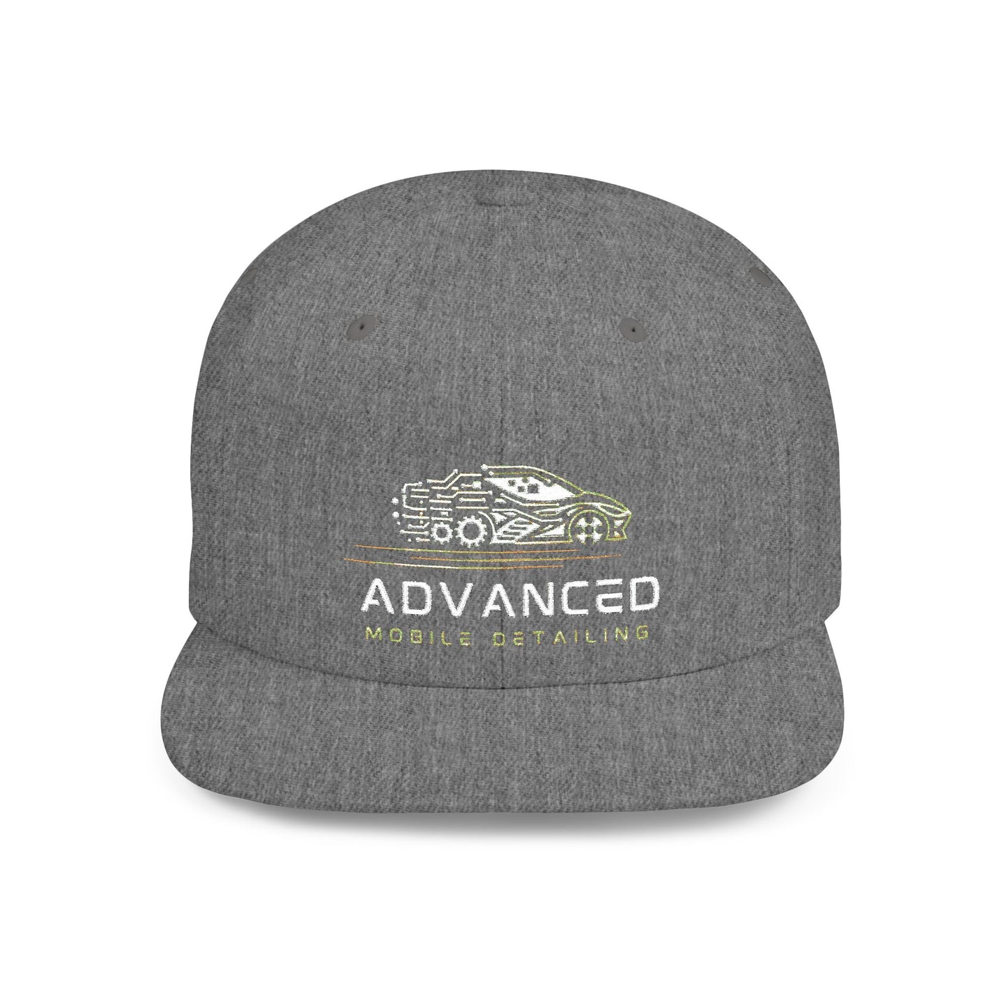 Mobile Detailing, Stylish Flat Bill Snapback Hat - Perfect for Summer Outings, Sports Events, Festivals, Stylish Gift, Trendy Fashion Accessory