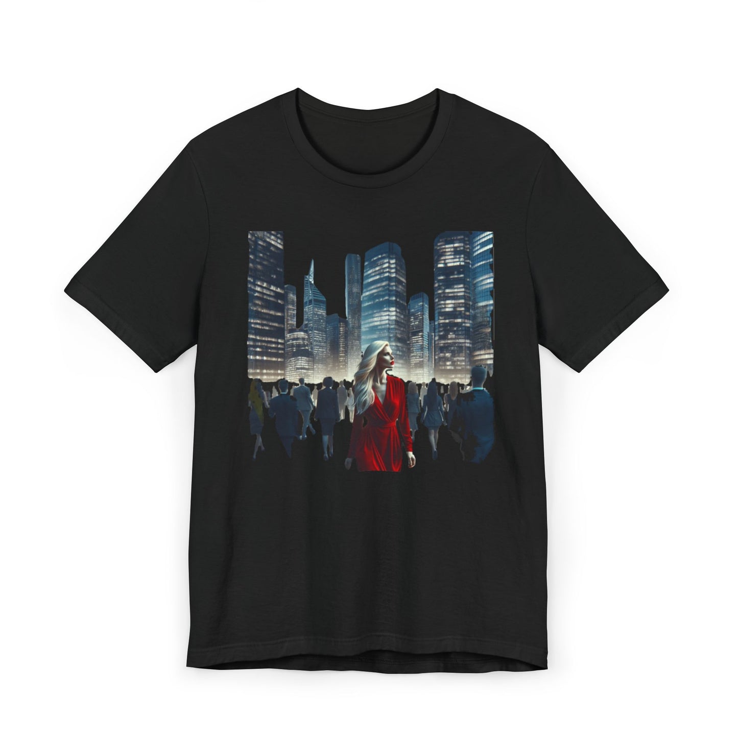 Lady in Red Unisex Jersey T-Shirt - Psychonaut Swag
