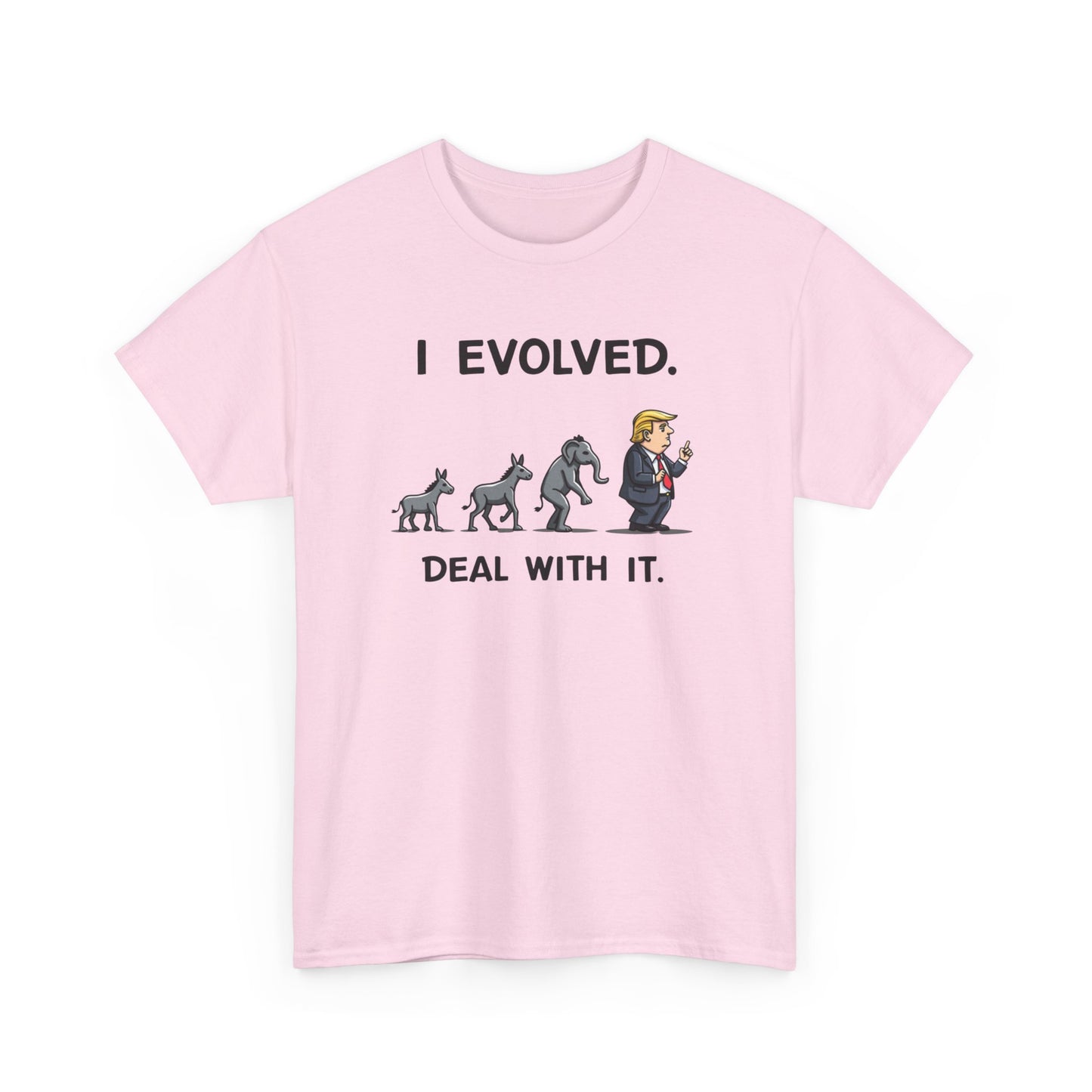 I Evolved, political humor, Funny Unisex T-Shirt, Gift for Dog Lovers, Casual Wear, Statement Shirt - Psychonaut Swag