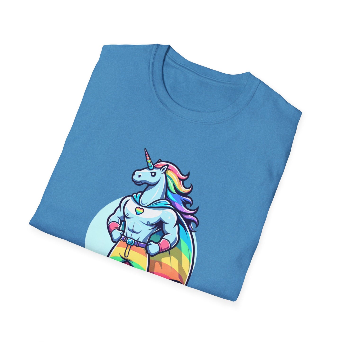 Dad Unicorn Superhero T-Shirt - Psychonaut Swag