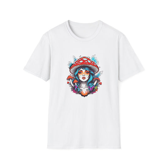Miss Fly Agaric, Unisex Softstyle T-Shirt