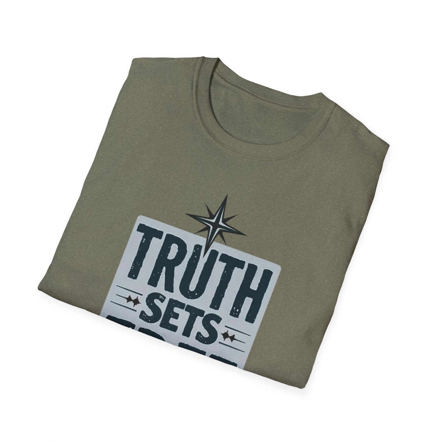 Truth sets Free, Unisex Softstyle T-Shirt - Psychonaut Swag