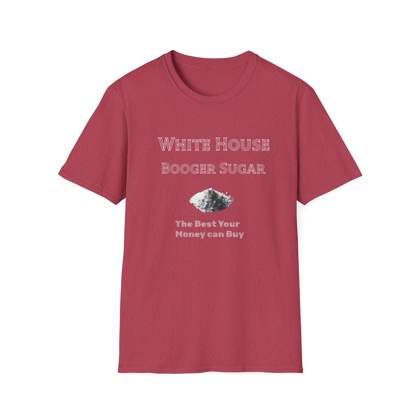 White House Sugar, Unisex Softstyle T-Shirt - Psychonaut Swag