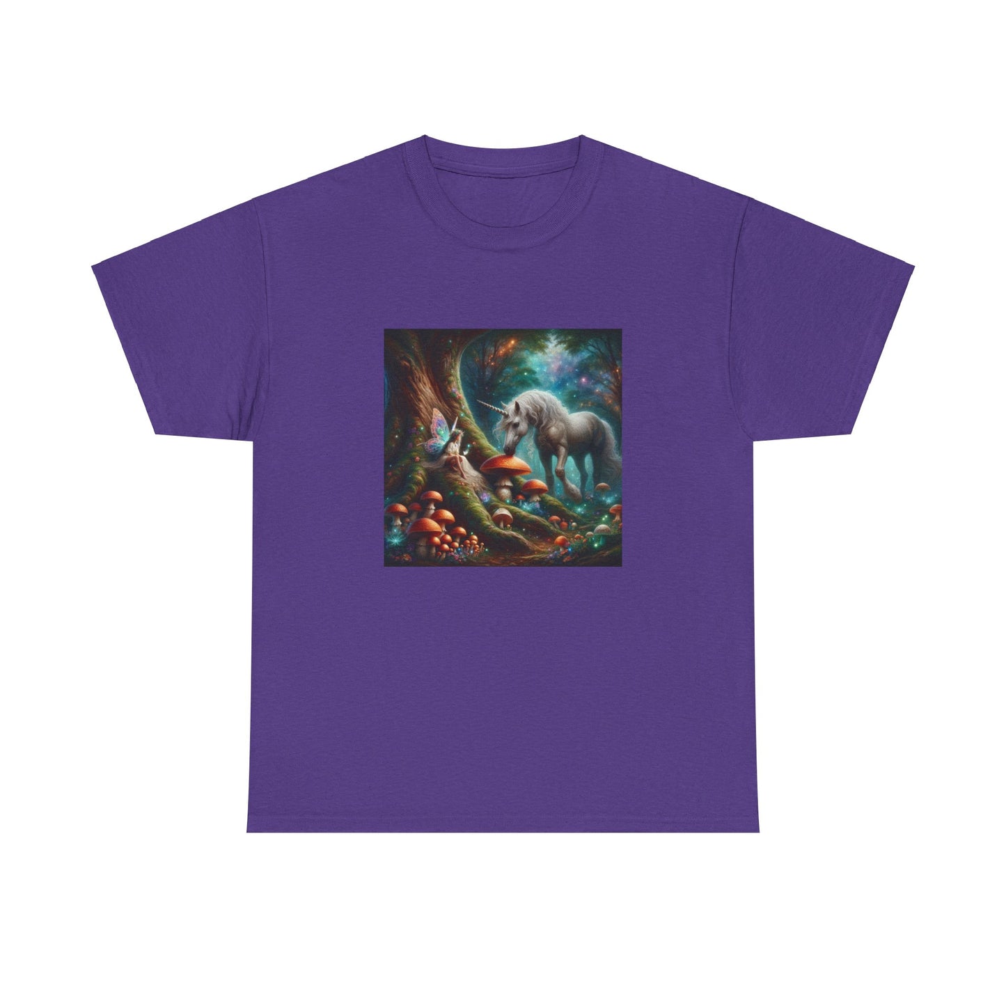 Unicorn Tee - Unicorns Mushroom Break Design - Psychonaut Swag