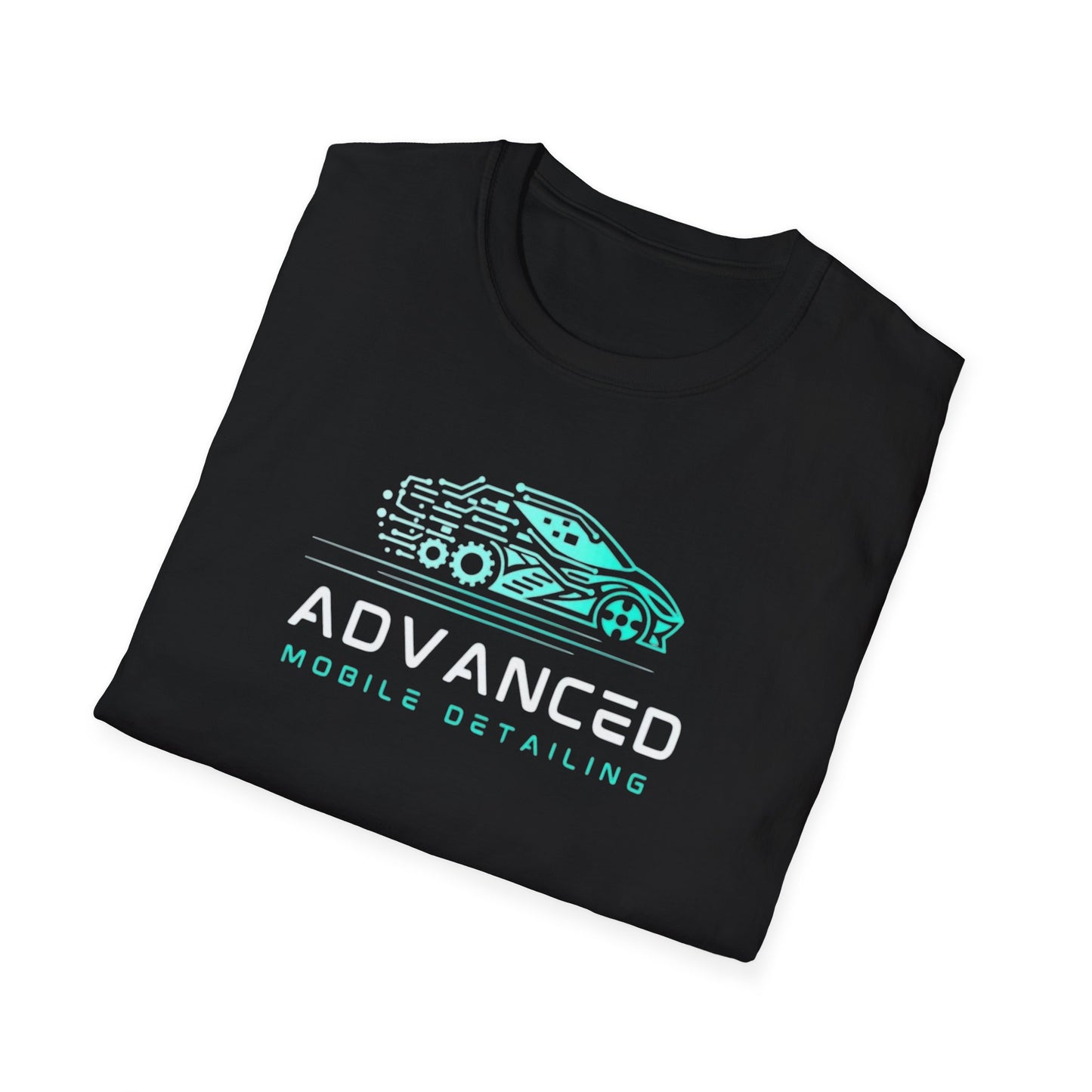 Advanced Mobile, classic tee, Unisex Softstyle T-Shirt - Perfect for Auto Lovers, Gifts, Mobile Detailing, Casual Wear, and Car Shows
