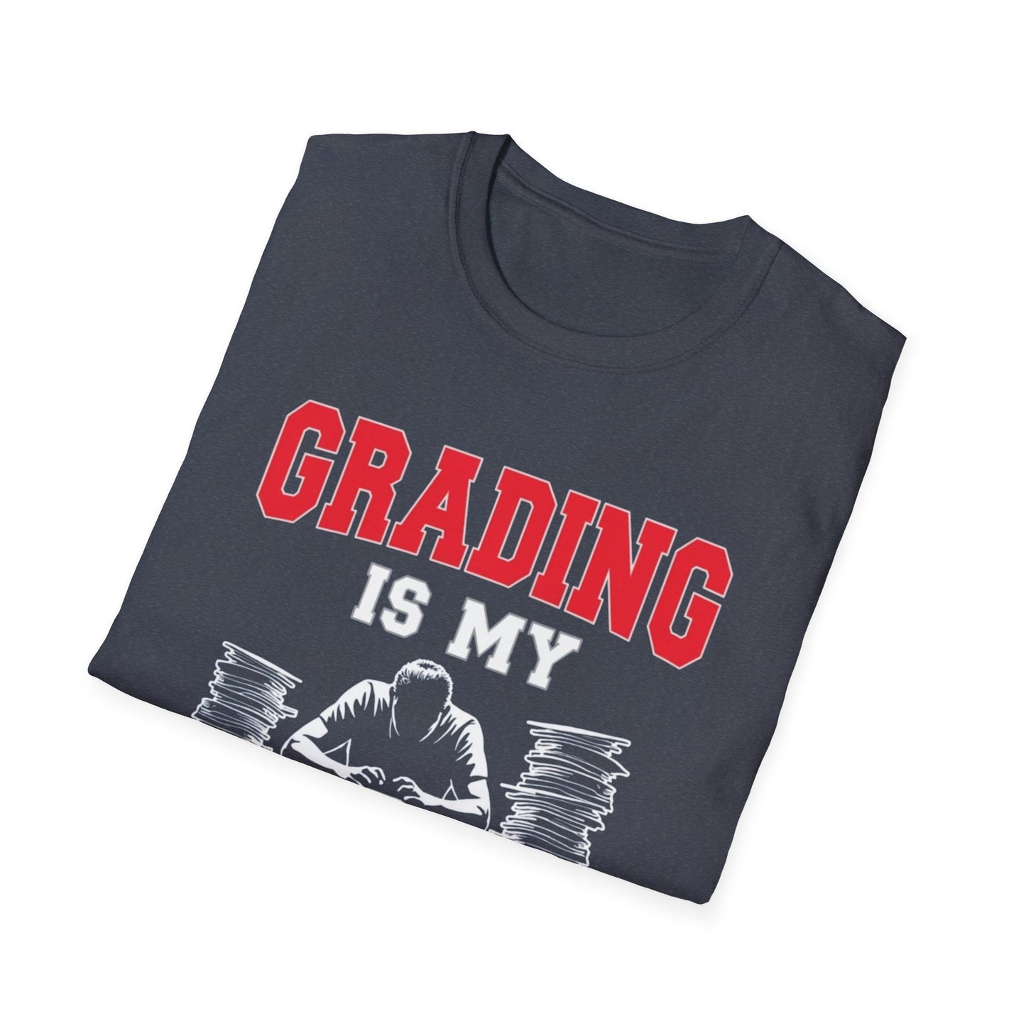 Grading for Cardio, Unisex Softstyle T-Shirt - Psychonaut Swag
