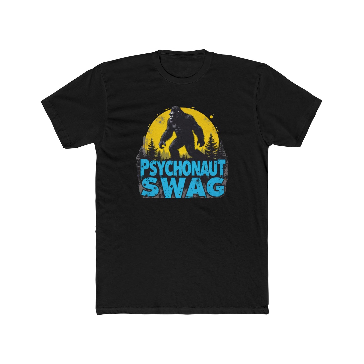 Sasquatch Stroll, Psychonaut Swag, Casual T-Shirt, Adventure Gear, Nature Lover's Gift, Cool Graphic Tee, Gift for Explorers