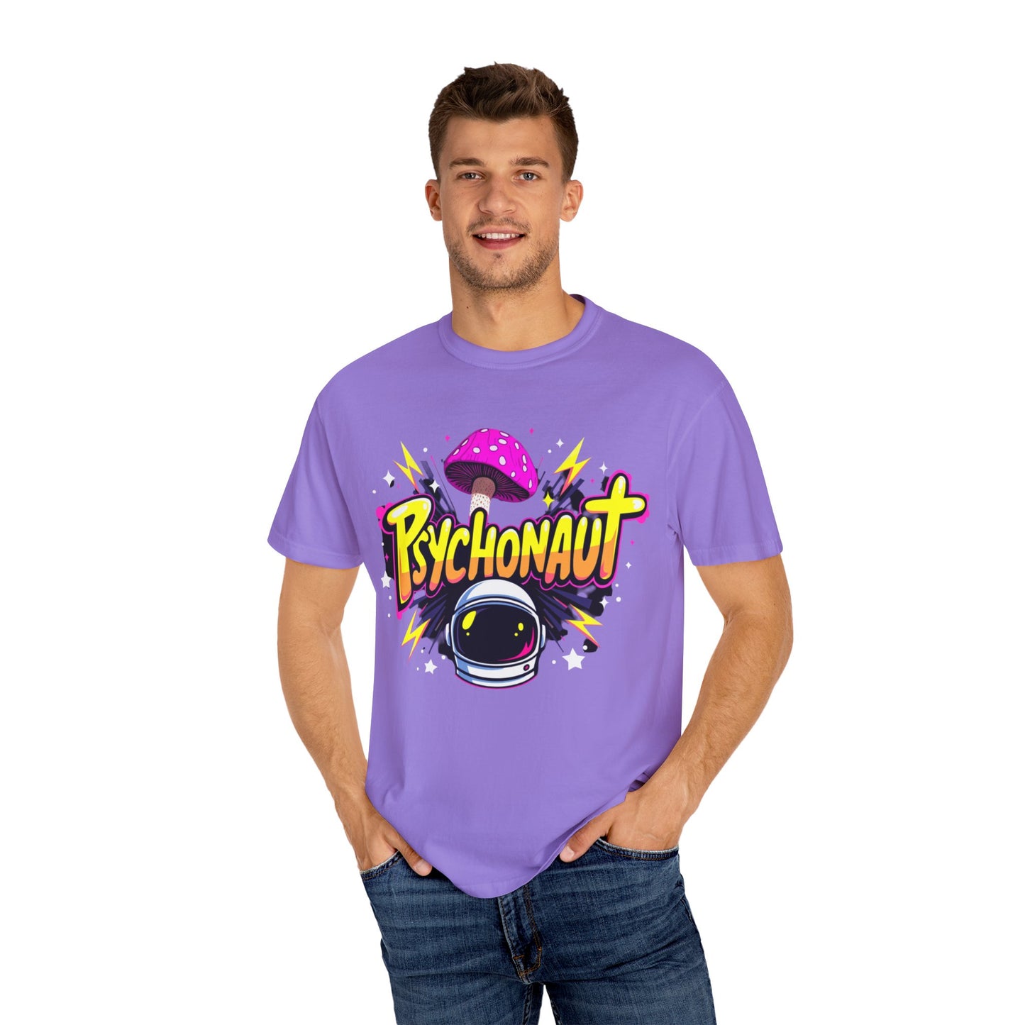 Psychonaut Explorer, Unisex Graphic T-Shirt - Fun, Colorful Space Design for Adventure Lovers - Psychonaut Swag