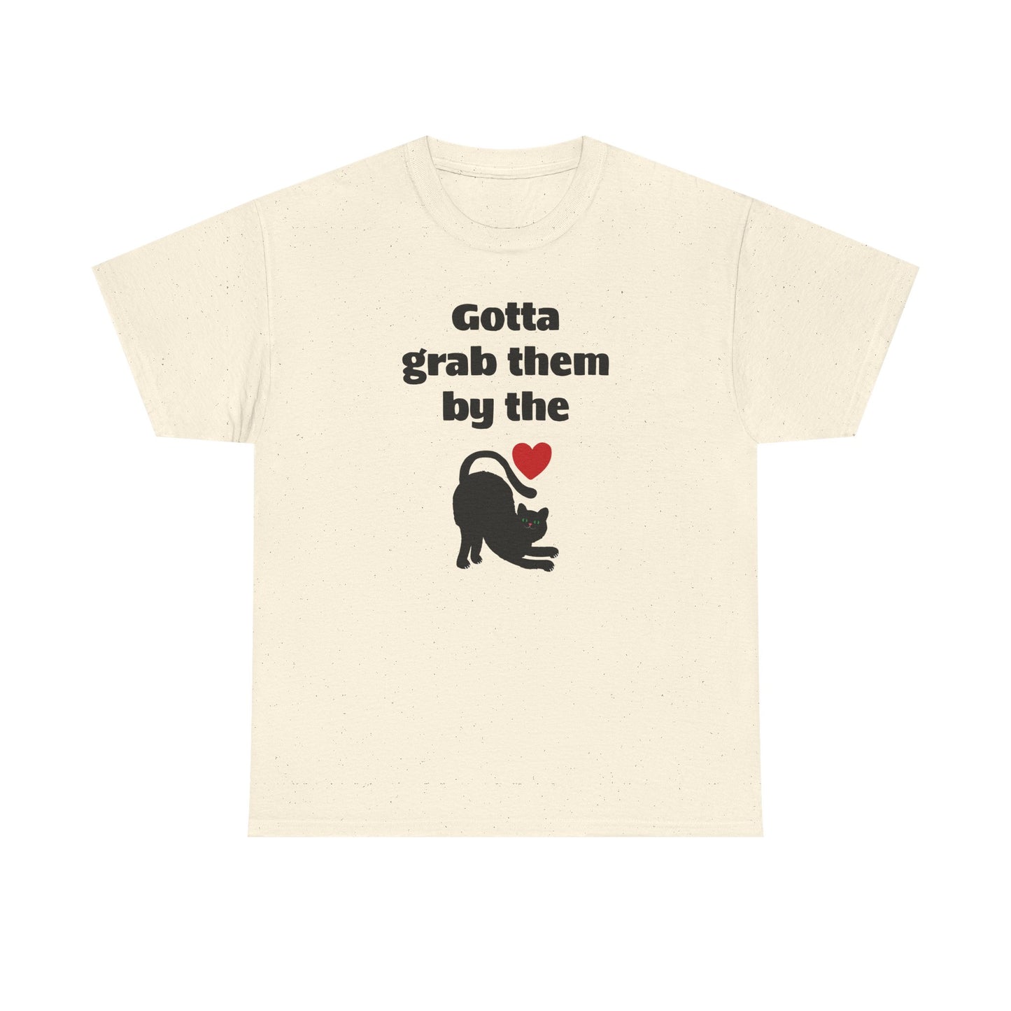 Grab the Cat, Unisex Heavy Cotton Tee - Psychonaut Swag