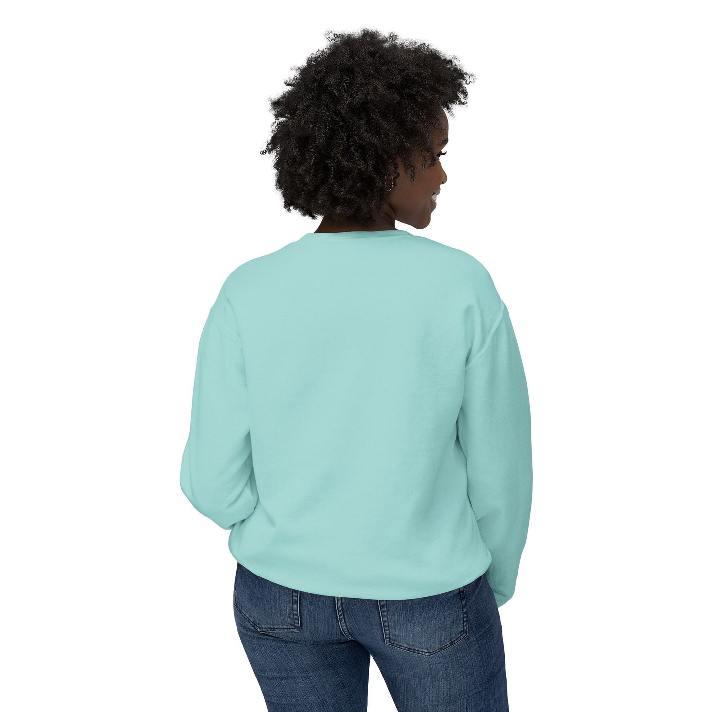 It’s The Journey, Unisex Lightweight Crewneck Sweatshirt - Psychonaut Swag