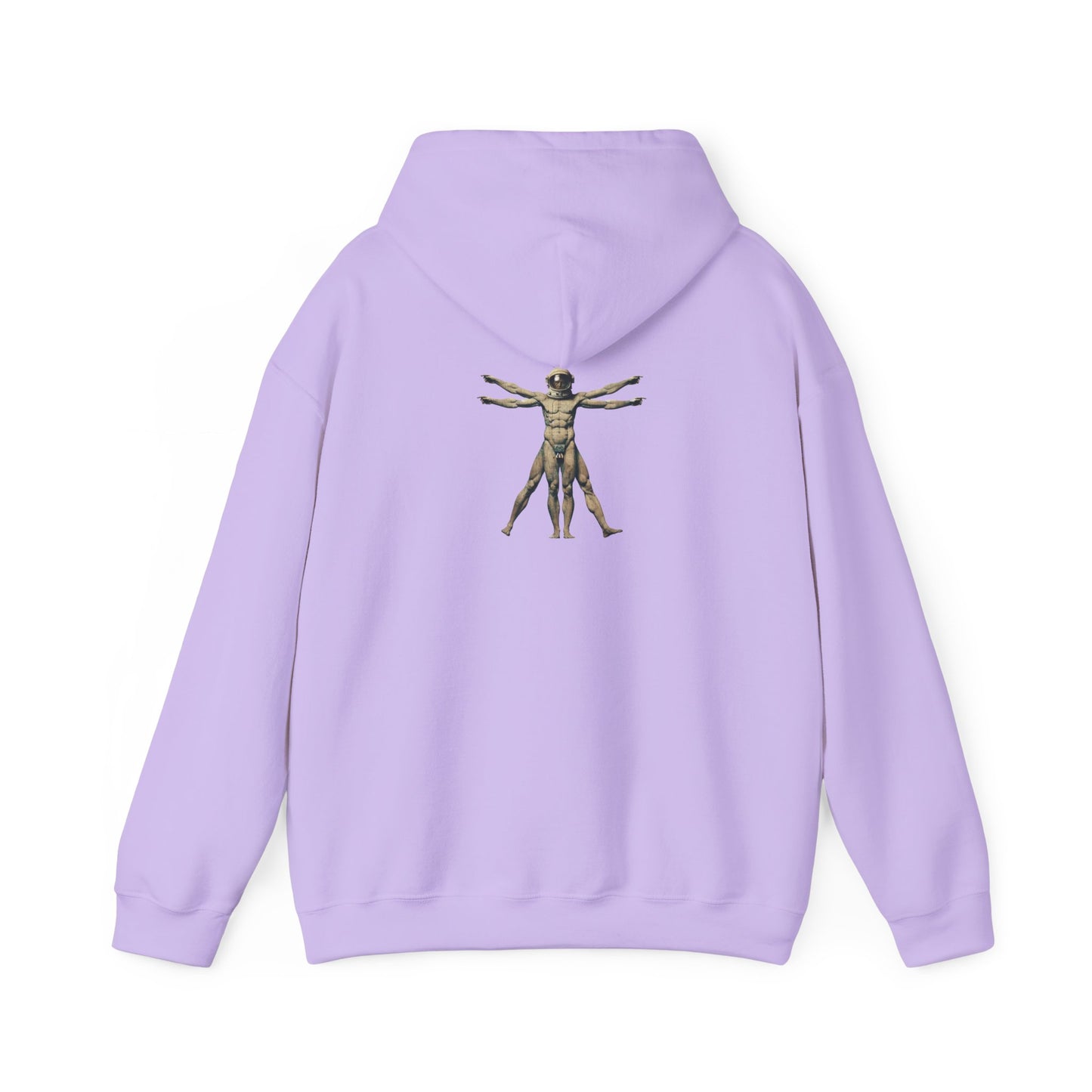 Psychonaut Staple, Vitruvian Hoody,Unisex Heavy Blend™ Hooded Sweatshirt - Psychonaut Swag