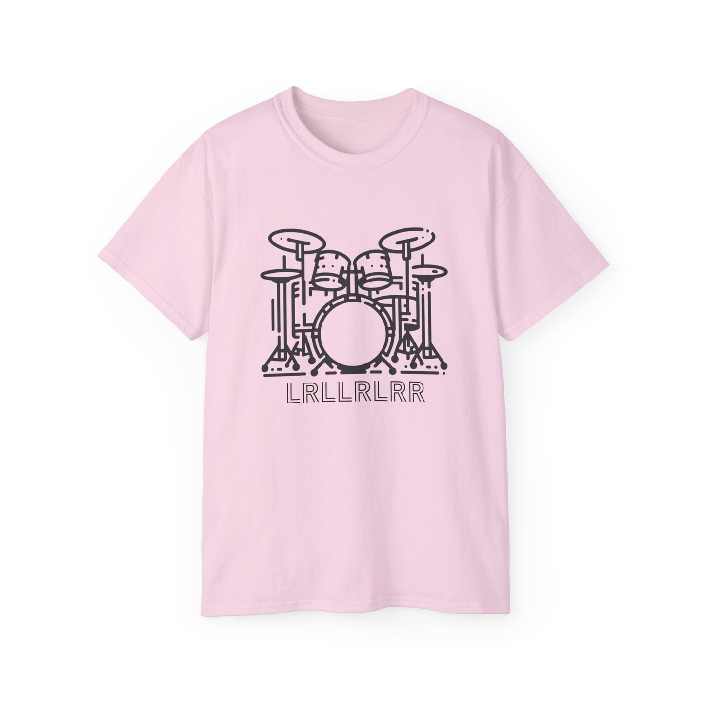 Drum-A-Diddle, Drumset Paradiddle, Unisex Ultra Cotton Tee - Psychonaut Swag