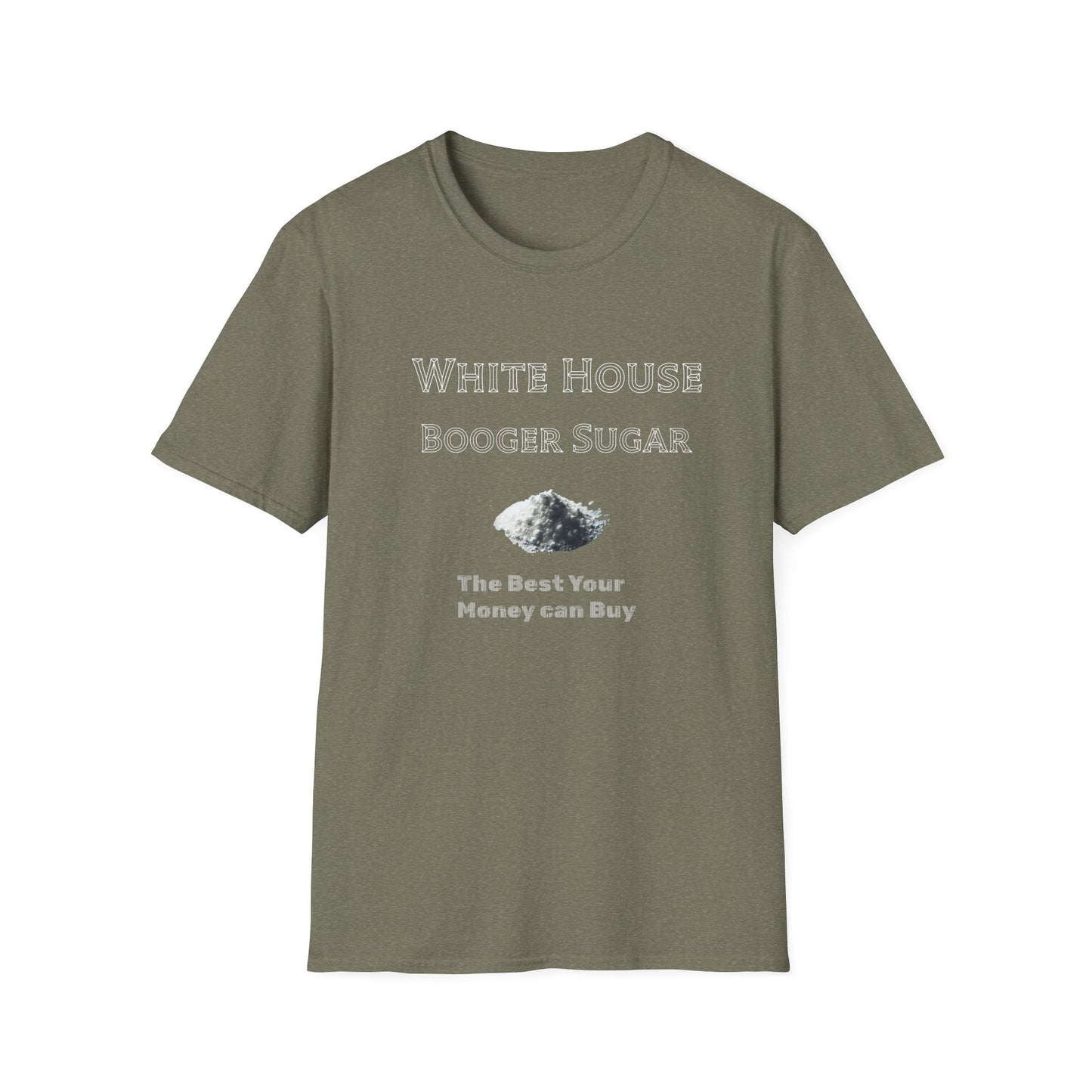 White House Sugar, Unisex Softstyle T-Shirt - Psychonaut Swag
