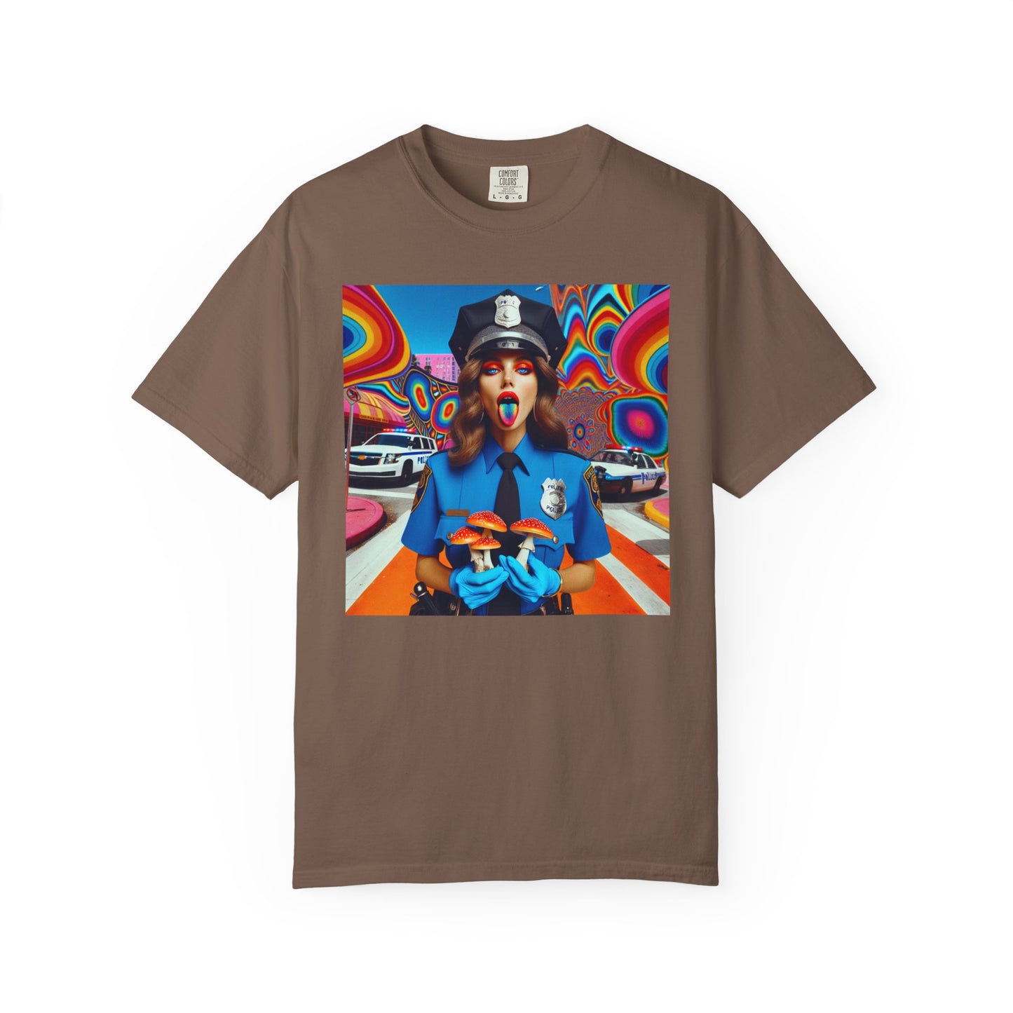 Holding, Unisex Garment-Dyed T-shirt - Psychonaut Swag