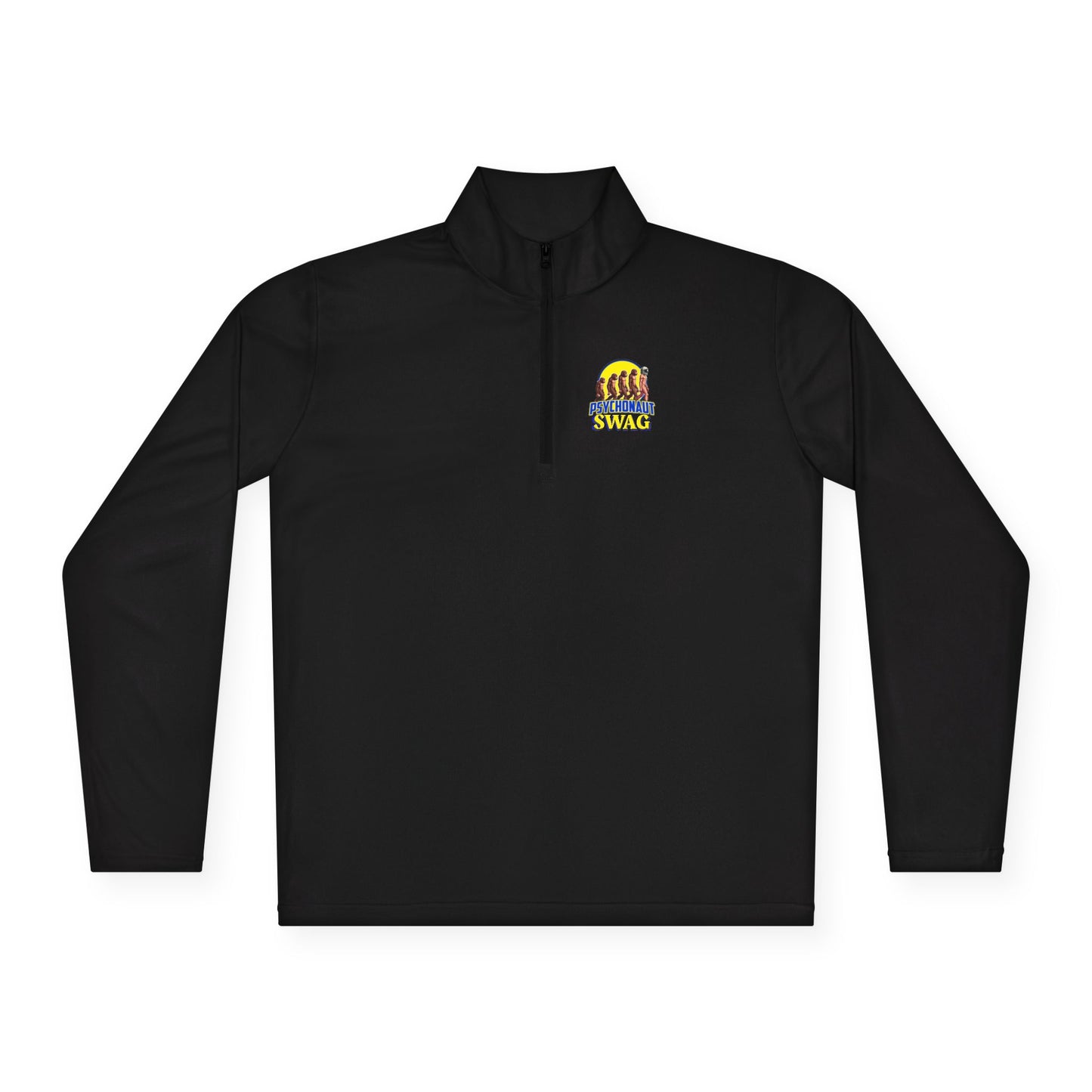 Psychonaut swag, small biz, Unisex Quarter-Zip Pullover with Vibrant Design, Cozy Layer, Ideal for Outdoor Activities, Gift for Him/Her, Perfect for Fall