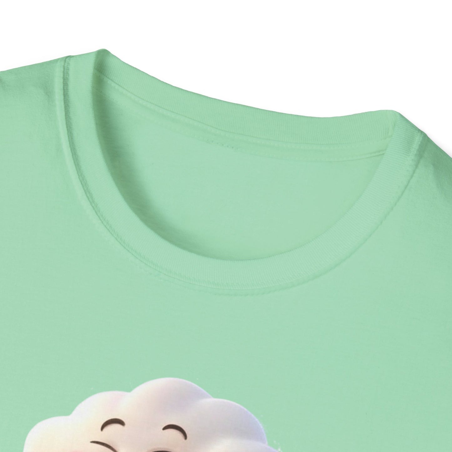 Cloud Laughing Causes Rains, Unisex Softstyle T-Shirt