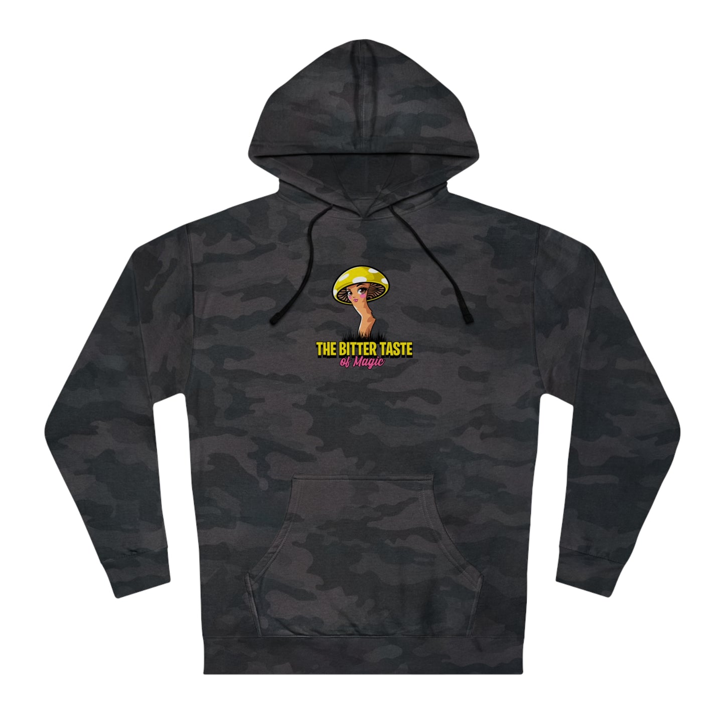 Hooded Sweatshirt: Bite Back Shroom Design - Psychonaut Swag