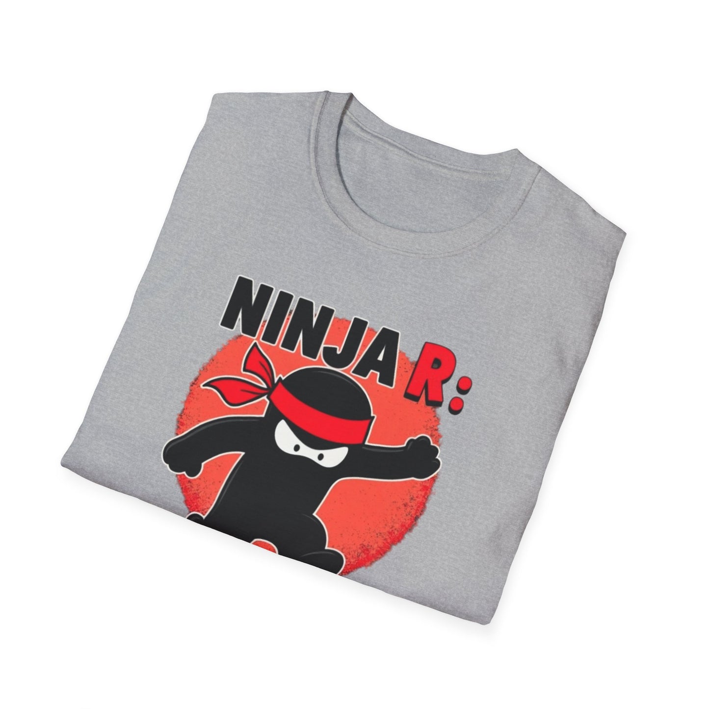 Ninja R, Unisex Softstyle T-Shirt - Psychonaut Swag
