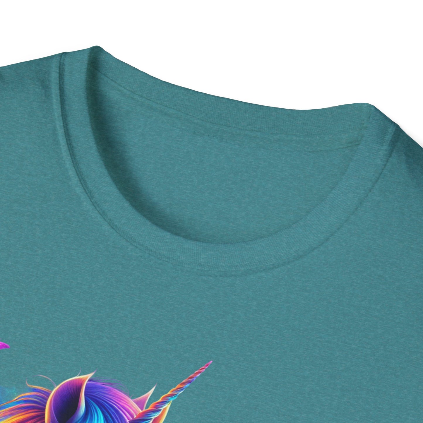Unicorn with Caticorn Unisex T-Shirt - Magic of Unicorns hugging the Caticorns - Psychonaut Swag