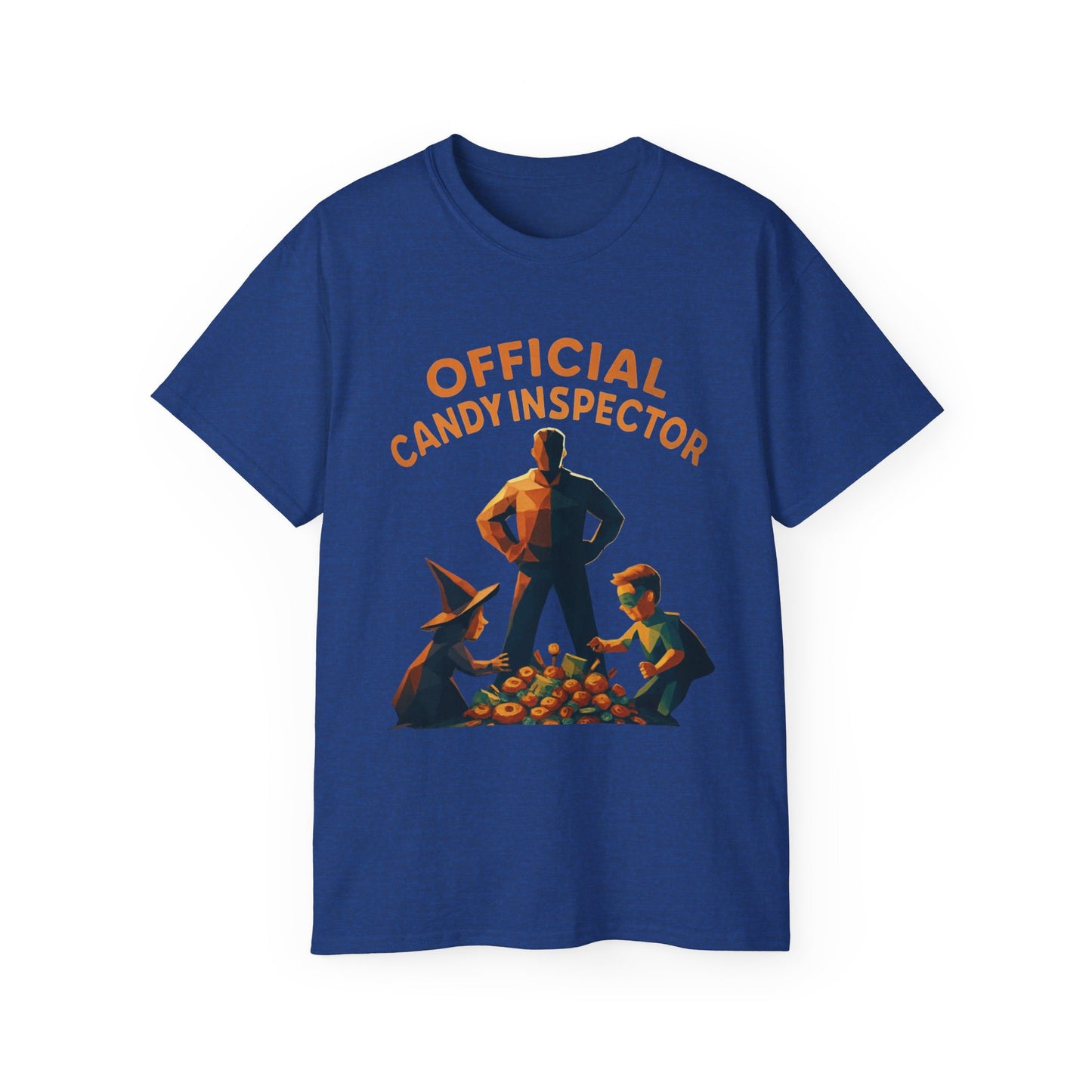 Official Candy Inspector Unisex Ultra Cotton Tee, Funny Gift, Halloween Tee, Party Shirt, Retro Style T-Shirt