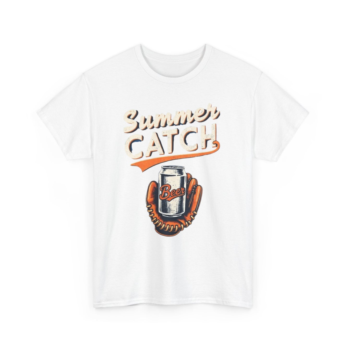 Summer Catch Tee, Casual Summer Shirt, Gift for Beer Lovers, Fun Graphic T-Shirt, Perfect for BBQs and Picnics - Psychonaut Swag