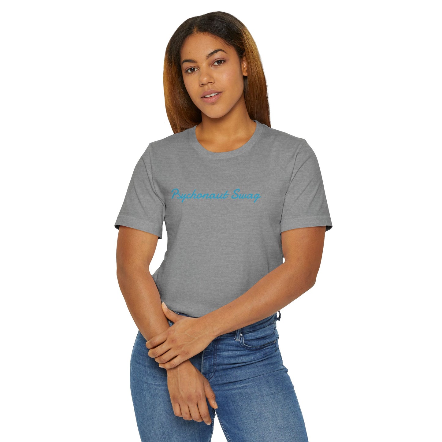 Psychonaut Staple, Alien Float, Unisex Jersey T-Shirt - Psychonaut Swag