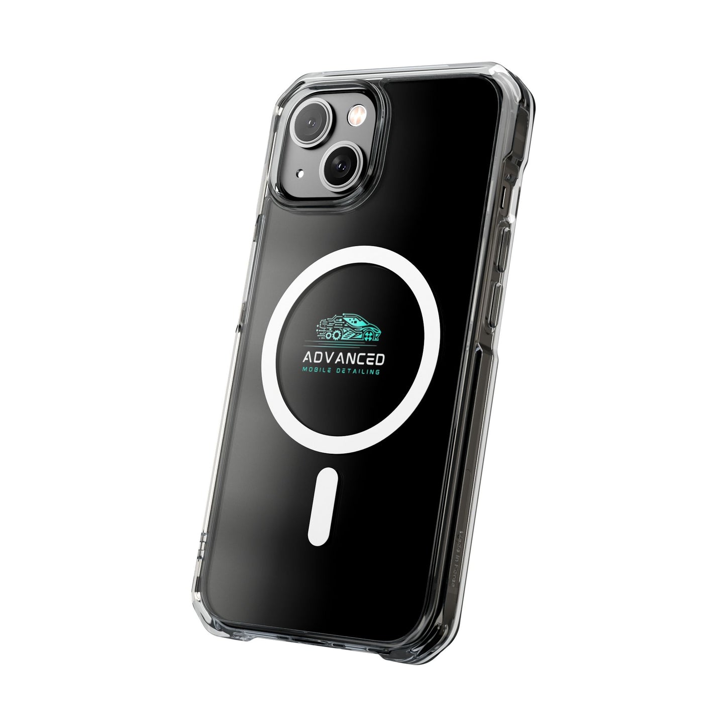 Advanced Mobile Detailing, Phone Case for Car Enthusiasts, Clear Protective Shell, Advanced Mobile Detailing, Customizable Gift, Stylish Phone Accessory