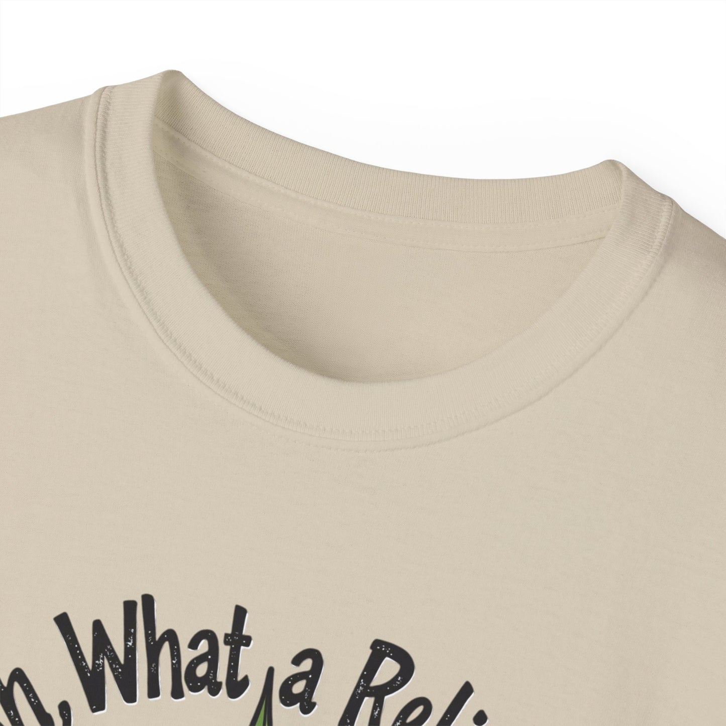 Ah, What a Relief Unisex Ultra Cotton Tee - Perfect for Cannabis Enthusiasts - Psychonaut Swag