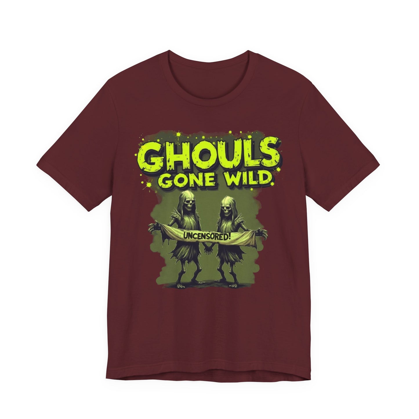Ghouls Gone Wild Tee, Funny Halloween T-Shirt, Unisex Graphic Tee, Spooky Party Shirt, Casual Wear for Halloween