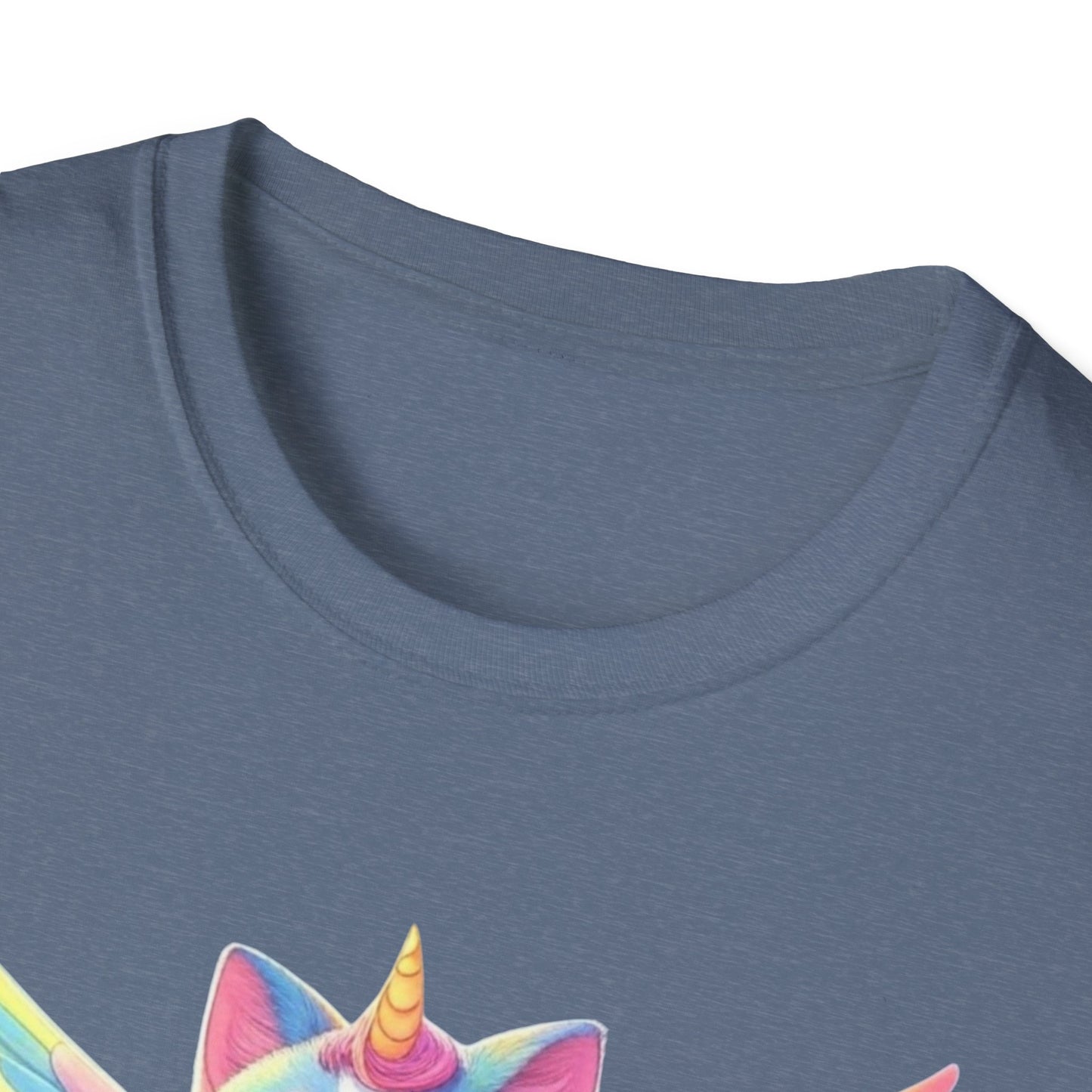 Flying Catacorn, T-Shirt - Cute Flying Feline Unicorn Design - Psychonaut Swag