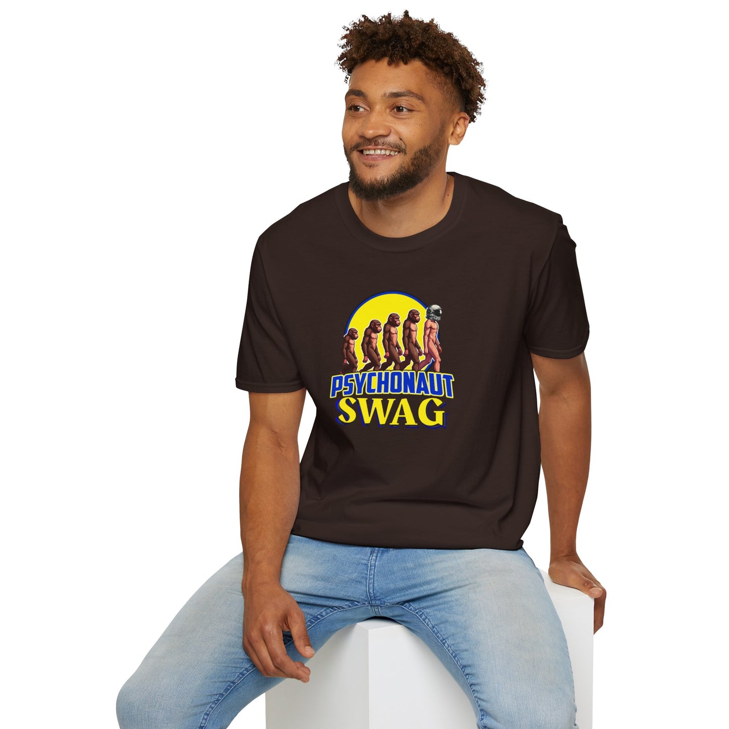 Psychonaut (Small Biz) Swag T-Shirt, Unisex Shirt for Car Lovers, Gift for Men and Women, Retro Art, Evolution Enthusiast Apparel, Birthday or Holiday Gift