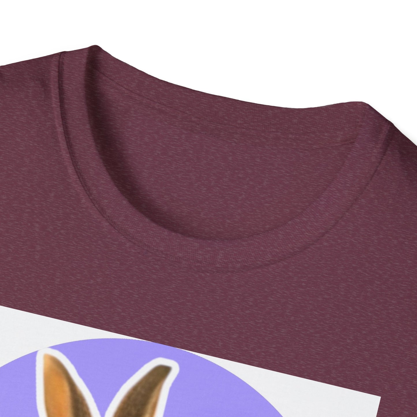 Easter Bunny and Chic, Unisex Softstyle T-Shirt