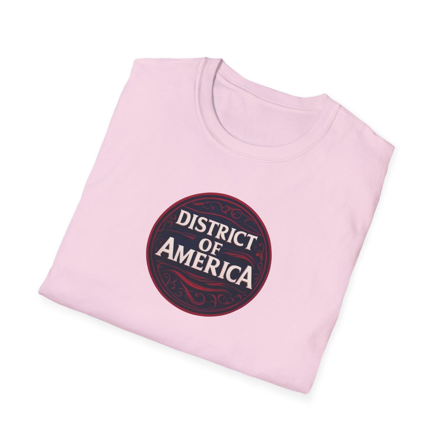 District of America, Washington DA, Unisex Softstyle T-Shirt - Psychonaut Swag