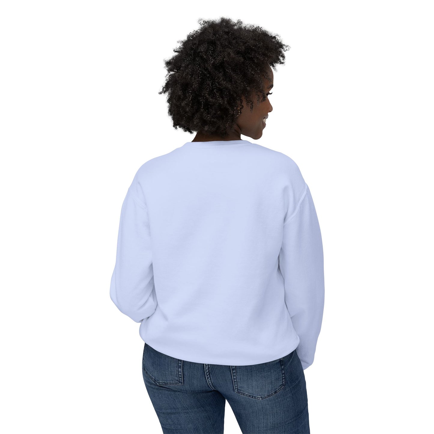 It’s The Journey, Unisex Lightweight Crewneck Sweatshirt - Psychonaut Swag