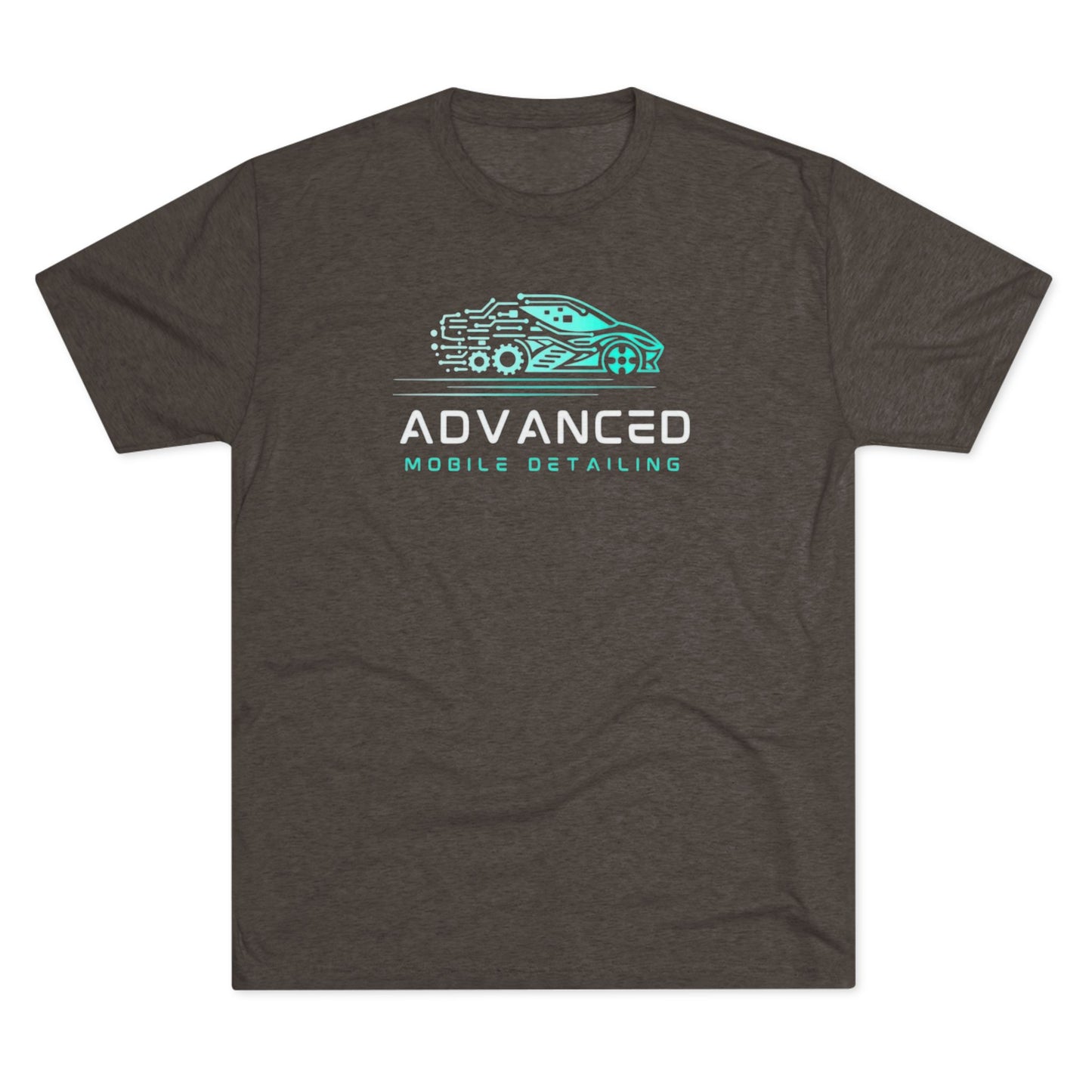 Advanced Mobile Detailing, Tri-blend, Tee | Car Enthusiast T-Shirt, Custom Auto Care Shirt, Gift for Car Lovers, Unique Vehicle Detailing Apparel